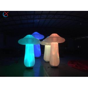 China Advertising Inflatables Cartoon Oxford Fabric Custom Inflatable Mushroom on sale