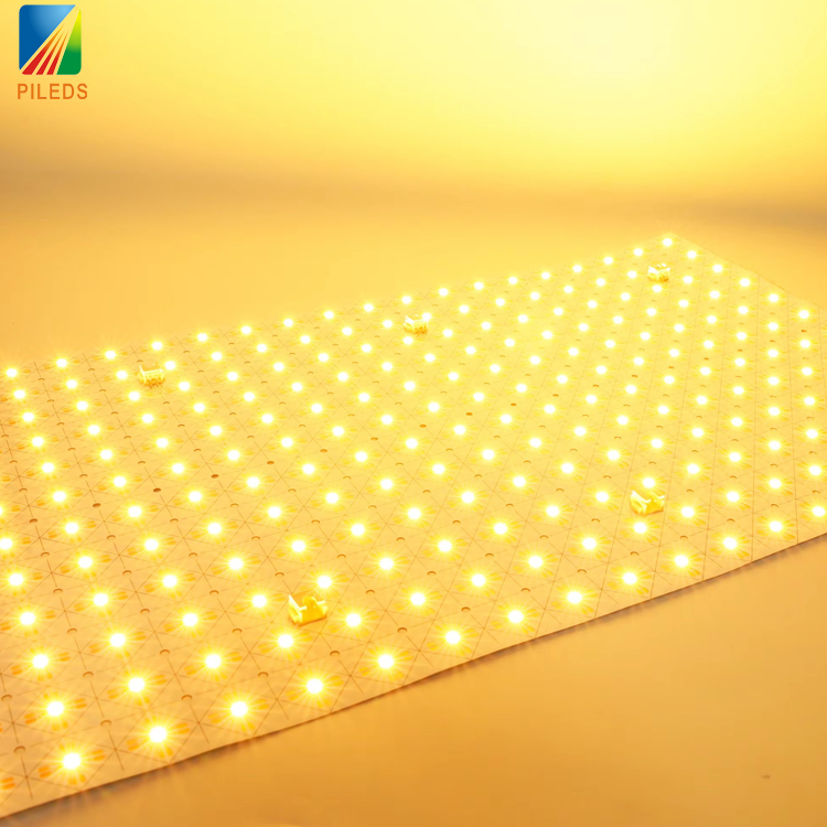 140° Viewing Angle LED Panel Light 24W Holographic LED Sheets 24V CCT Color 3000K 6000K IP20 DIY Free Cutting 200leds White Color