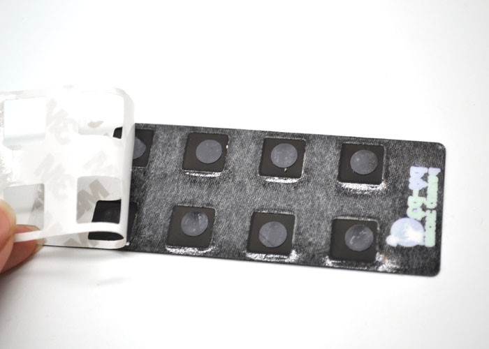 Water Resistant PET Membrane Control Panel With 3M55230 Real Adhesive