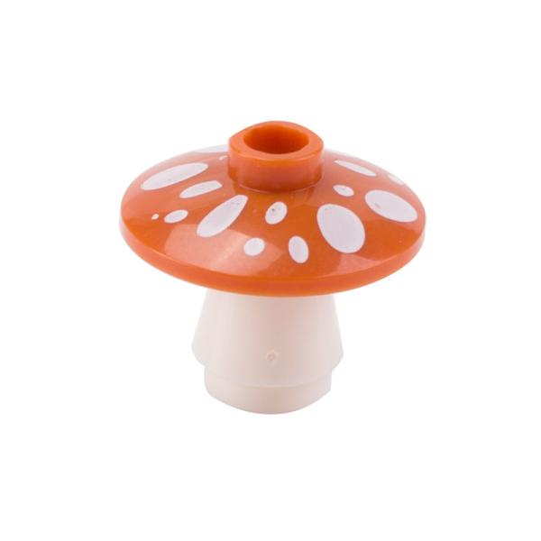 100pcs ABS colorful city field streetscape accessories plant mushroom building