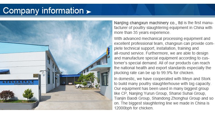 300-500 Chicken/h Automatic Slaughtering Machine Halal Chicken Abattoir Equipment