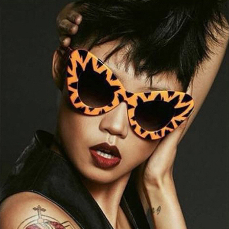 Popular Design 144MM Extra Large Cat Eye Glasses Extra Wide Sunglasses For Big Heads