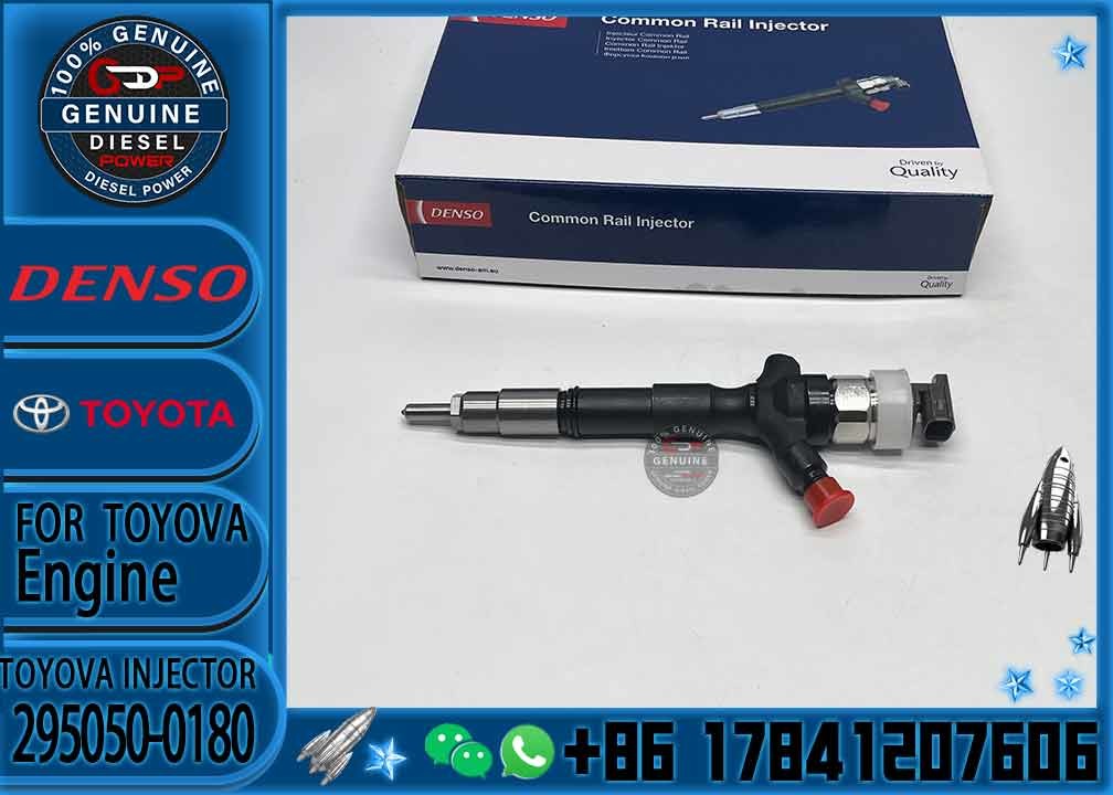 Fuel Injector 23670-0L090 23670-09350 Common rail Injector 295050-0180 295050-0520 for Hilux