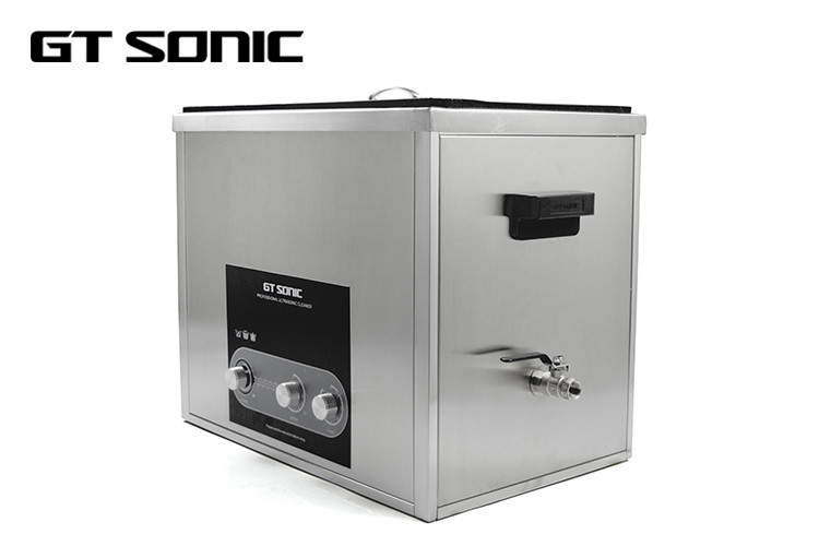 20 - 80℃ Heating Manual Ultrasonic Cleaner 2MM SUS304 Tank AC110 - 120V 60Hz