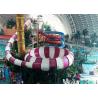 Buy cheap Fiberglass Water Park Slide , Indoor Middle Behemoth Slide For Adult from wholesalers