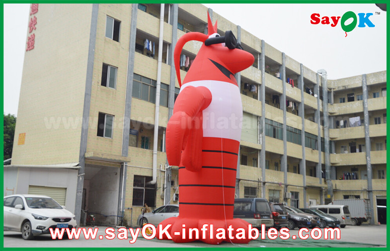 Advertising Red Inflatable Animal Giant Lobster Inflatable Model 2 Years Warranty