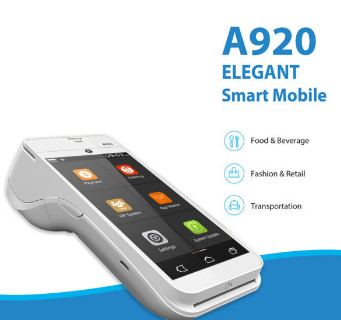 4G LTE POS Terminal Machine CE Mobile Credit Card Swipe Machine