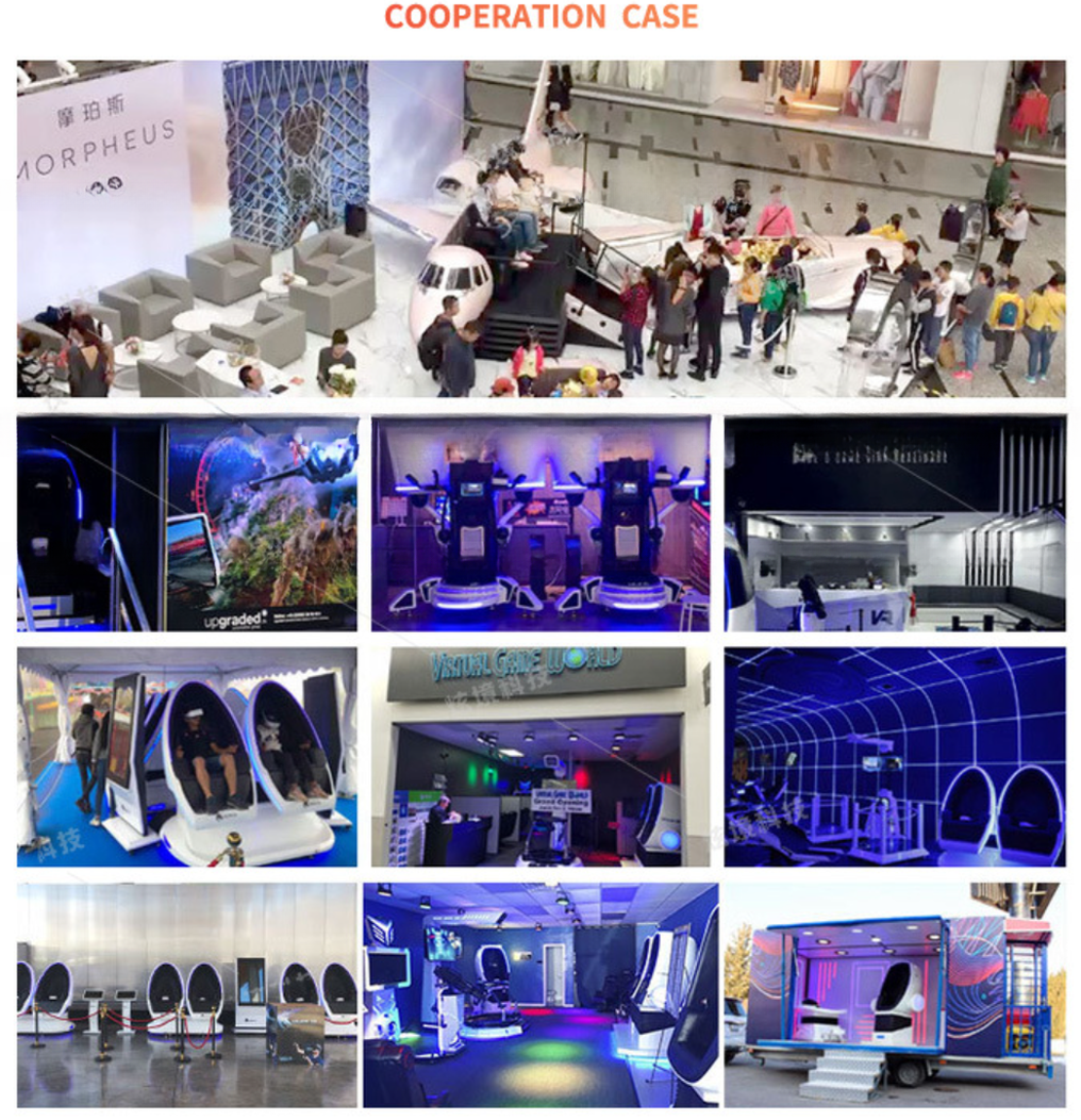 2022 Hot sale vr simulator 9d 4 seats virtual reality cinema for VR theme park