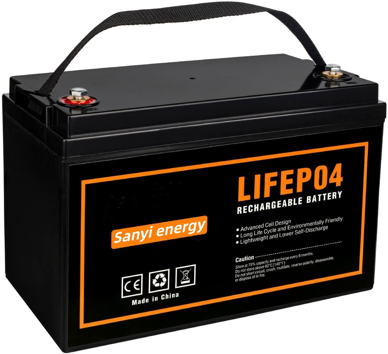 Golf Cars Deep Cycle Lifepo4 Battery 12v 30ah Rechargeable Battery Pack