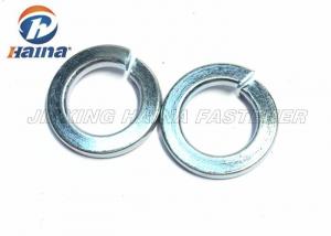  Zinc Plated Flat Metal Washers  M2 - M100 , Spring Loaded Washer Carbon Steel Manufactures