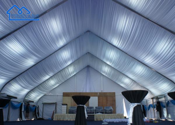Outdoor Custom Aluminum Clear Roof Curved Party Tent For Wedding Or Party