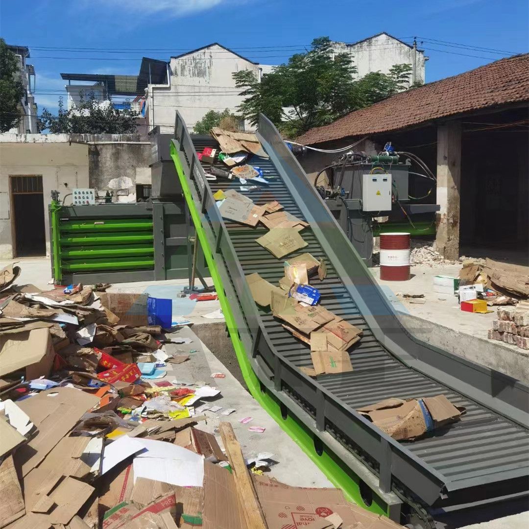 80T 100T 120T 150T Hydraulic Cardboard Baler Cardboard Bale Press