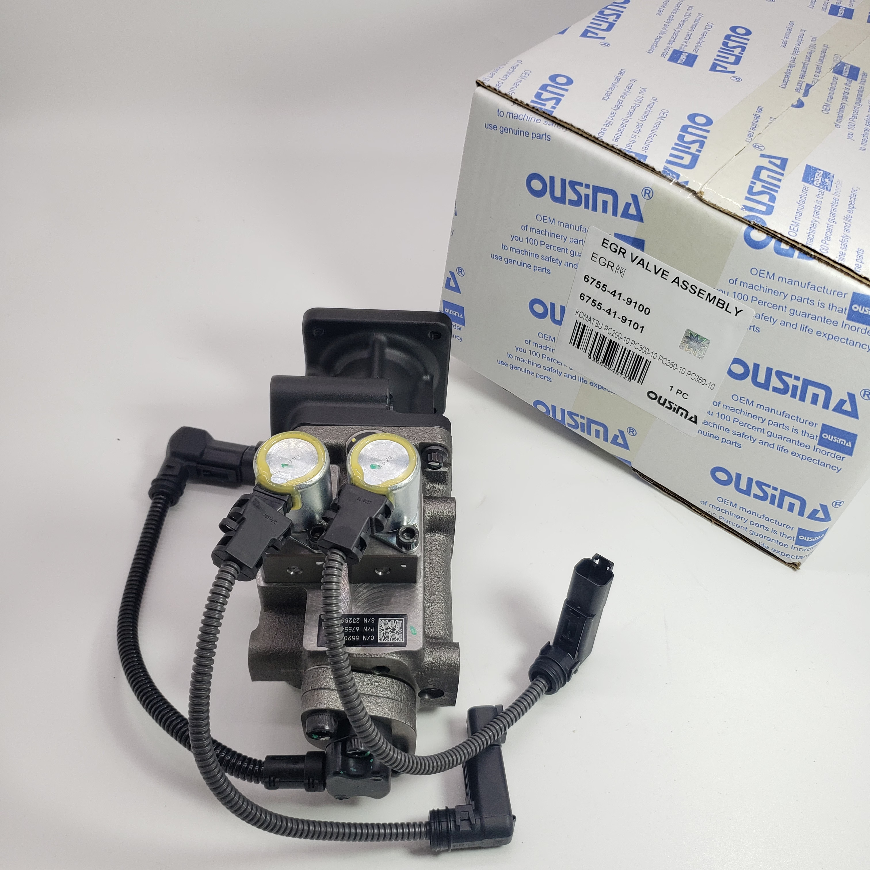 EGR Valve 6755-41-9100 6755-41-9101 For KOMATSU PC240 PC290 PC360 PC390 PC390LL SAA6D107E WA320 WA380