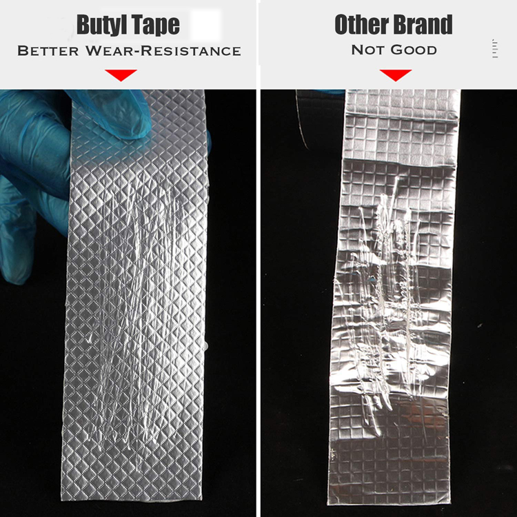 Save 95% Material Self Adhesive Modified Bitumen Seal Strip for Roof Sealing Rolls OEM