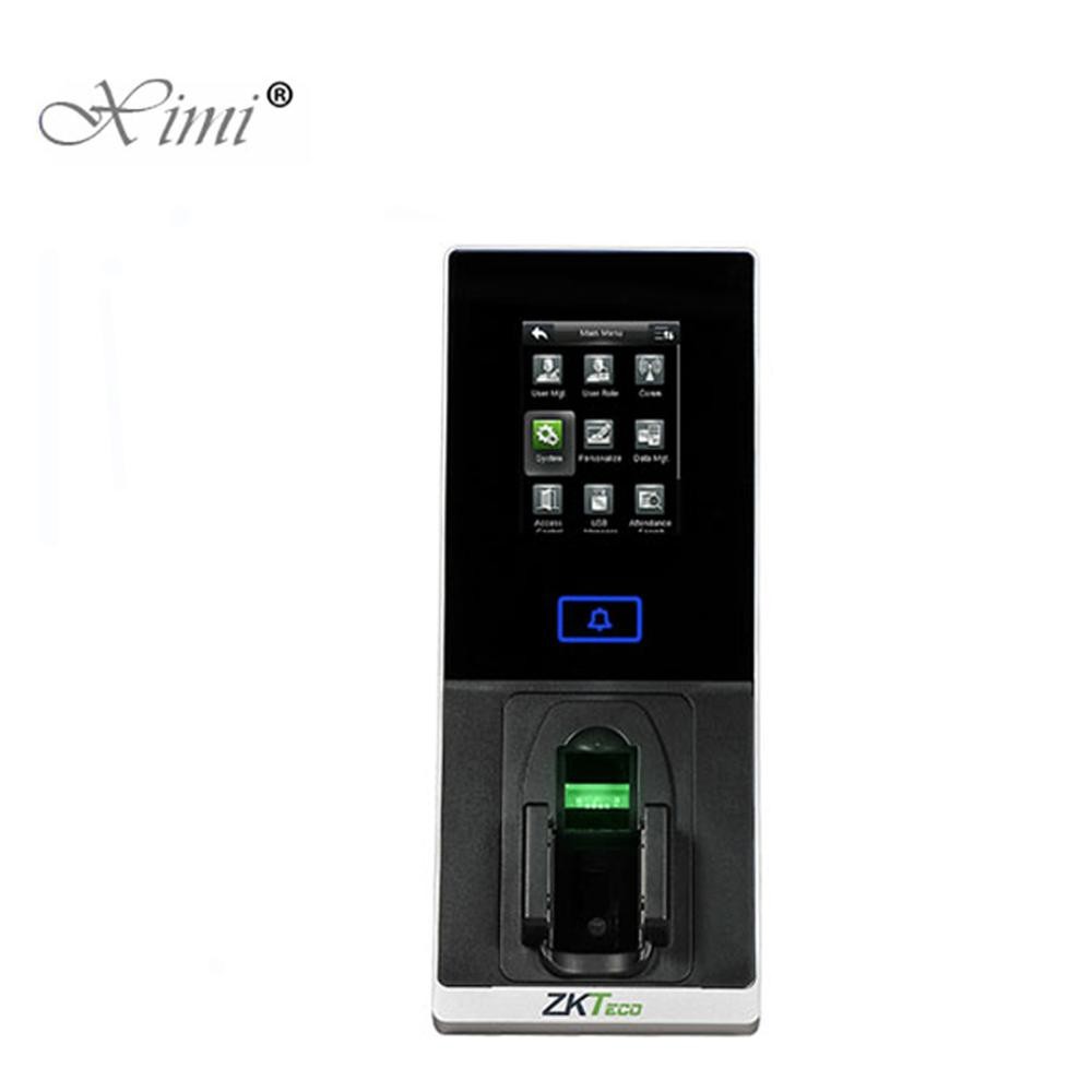 Fingervein Time Attendance Biometric Access Control System Operating Voltage 12V DC