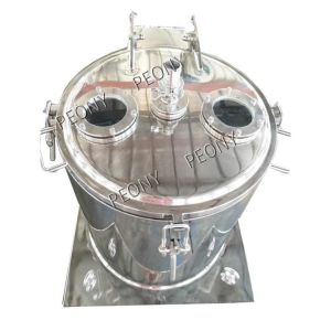 High Speed Botanical Extraction Basket Centrifuge Machine With Cooling Jacket