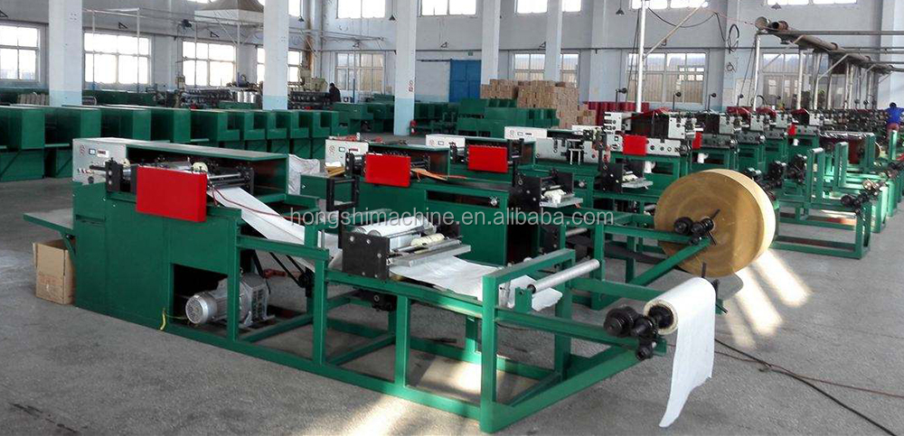 Mango Fruit Protection Paper Bag Making Machine , 2cm To 35cm Paper Pouch Making Machine