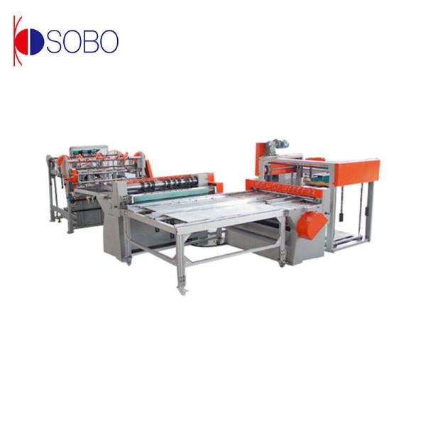 5.5kw Automatic Tin Can Making Machine , Duplex Slitter For Cutting Tinplate