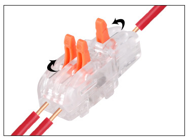 11AWG PC Shell 400V 32A Butt Wire Junction Connector