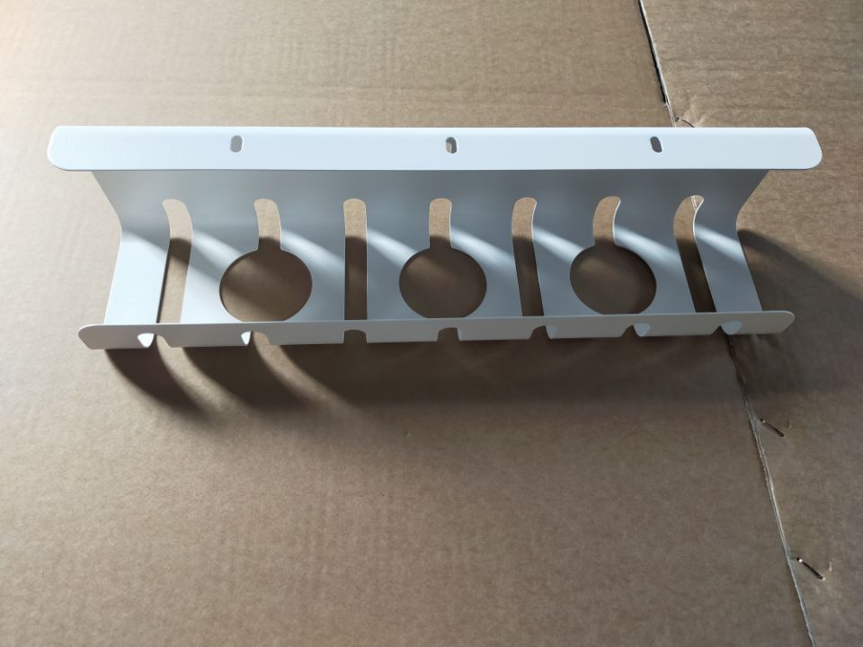 Under Desk Cable Storage No Drill Wire Management Power Strips Basket for Office 1.6kg