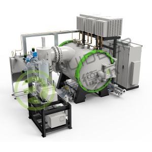 PLC Control System and Graphite Heating Element in High Temperature Vacuum