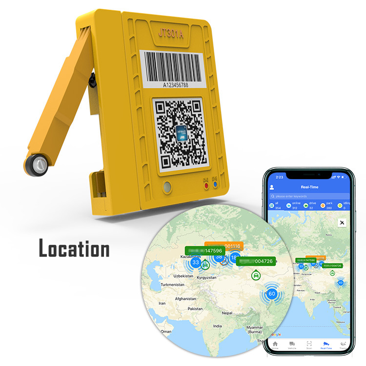 Secure Container GPS Tracker with Door Sensor for Theft Prevention and Cargo Security