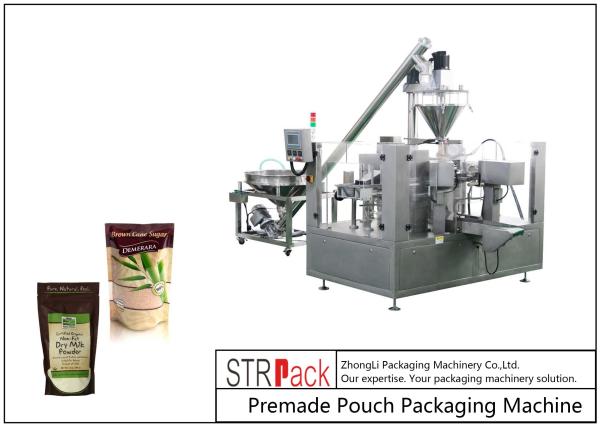 Chia Seeds Protein Powder Milk Powder Stand-up Zipper Pouch Pre-Made Pouch