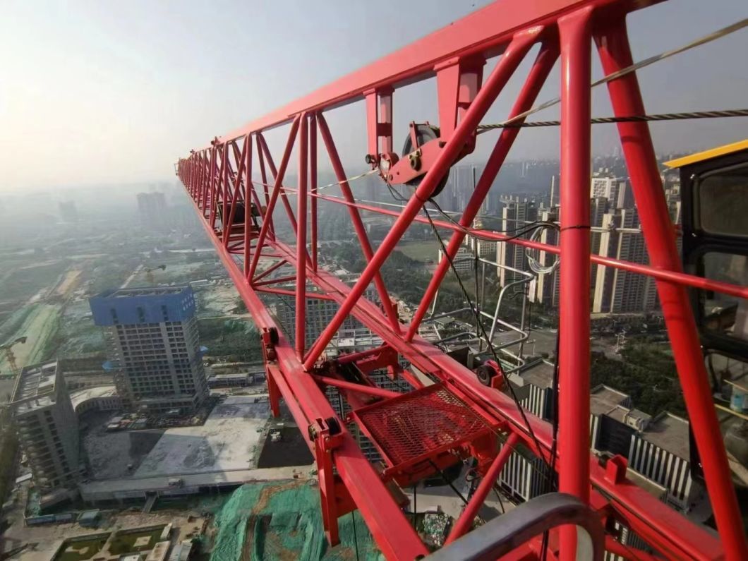 Sale of 21 Years 31 Two Independent Height 45 Meters Tower Crane