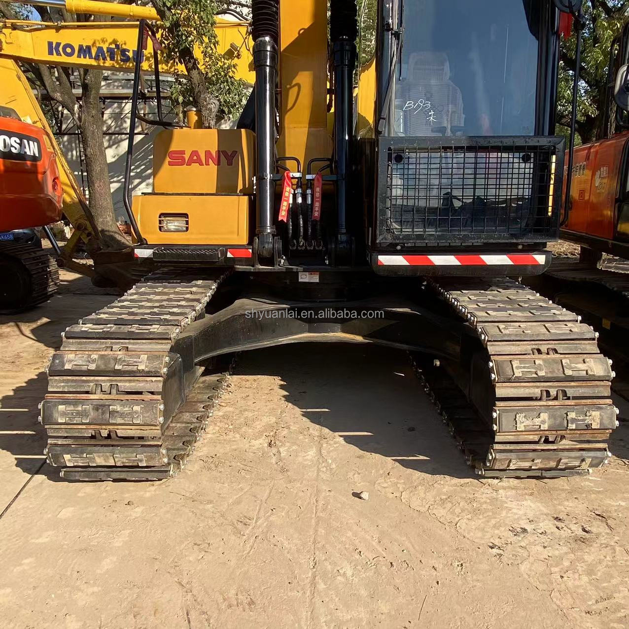 Low Fuel Consumption Sany 135C Excavator For Construction Projects
