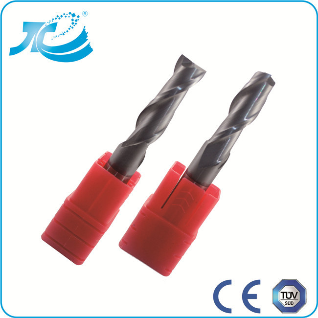 2 Flute End Mill , TiN and ARCO Coated Carbide End Mills For Stainless Steel