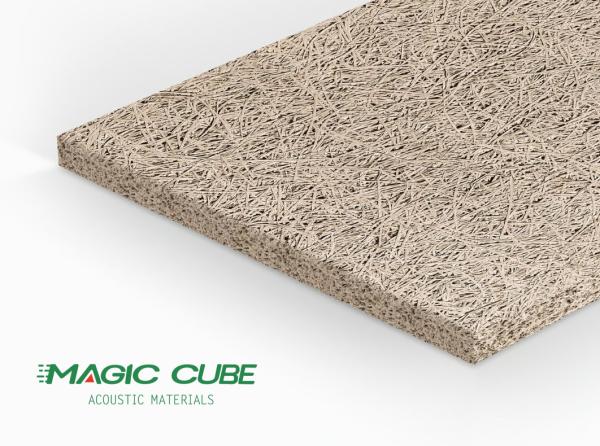 Acoustic Panels Soundproof Wooden Wood Wool Customized Wood Fiber Acoustic Panel