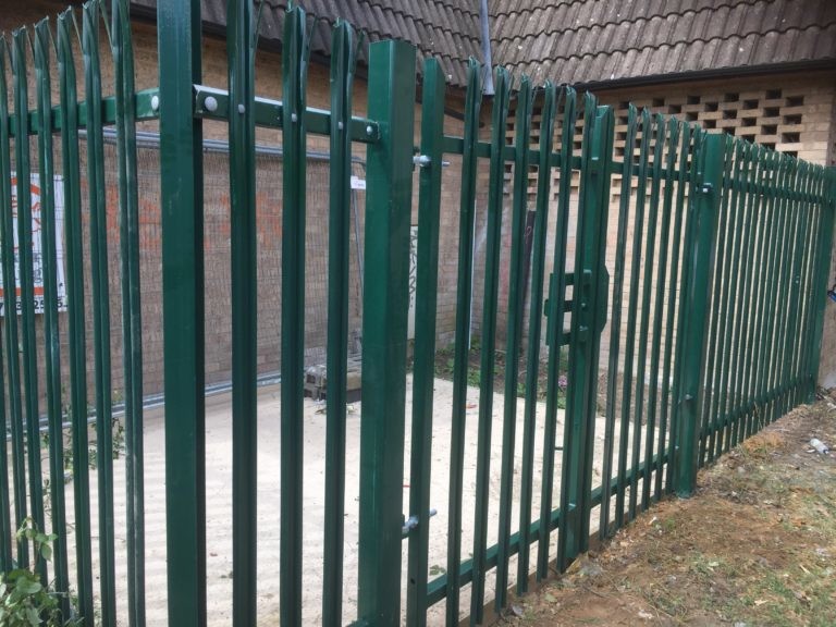 Steel Palisade Fencing Panels
