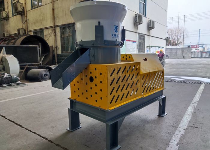 Livestock Feed Pellet Making Machine Organic Fertilizer Flat Die Granulator
