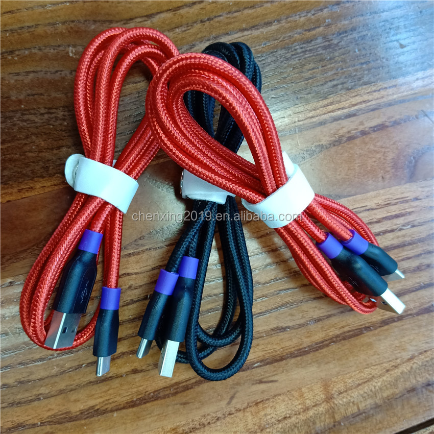 Nylon Braided Fast Charging Cable Data Applicable To C Type Interface Mobile Phone