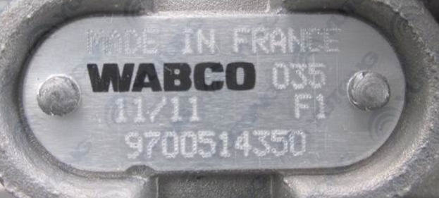 WABCO Clutch Booster For European And American Buses 9700514350 / 1604-00204