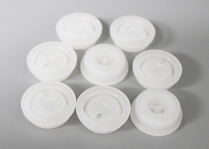 Plastic PE One Way Degassing Valve For Coffee Bag Prevent Package Expansion