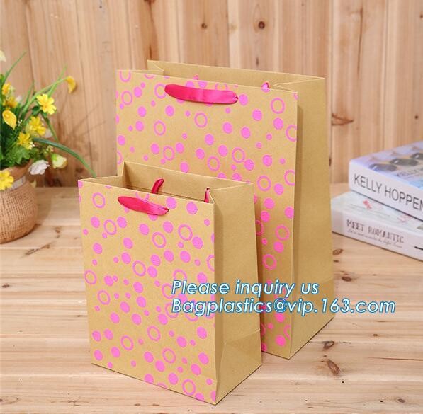 Luxury paper bags with handles Different Sizes,250gsm art paper shopping carrier bag custom printing with handle rope