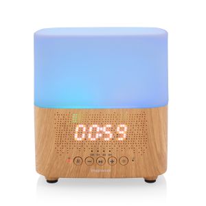 Ultrasonic Bluetooth Speaker Aroma Diffuser Alarm Clock
