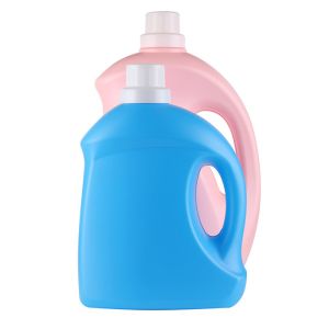 Pilfer Proof Plastic Liquid Detergent Packaging Bottles Empty Containers 2000ml