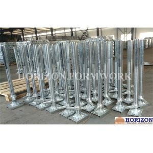 ACME Threaded Scaffold Screw Jack with Cast Base Plate and U Heads