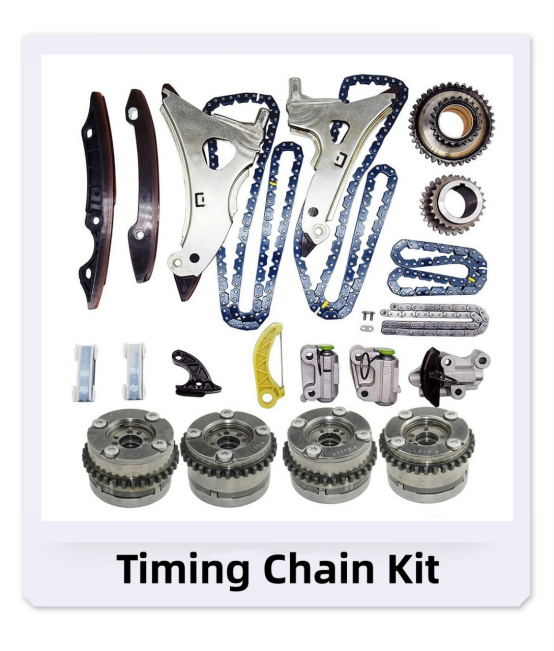 Engine Timing Chain Kit for 2008-2019 Toyota Sequoia Tundra Lexus LS460 LS600H GS460 GX460 IS F 4.6L 5.0L V8