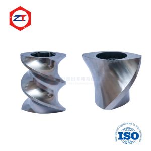 ISO CNC Machining Twin Extruder Machine Parts Screw Elements