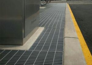  Platform Walkway Grating Trench Cover , Floor Trench Drain Grates Manufactures