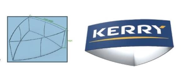 Easy Assemble Tension Fabric Displays , Hang Stretch Fabric Trade Show Displays