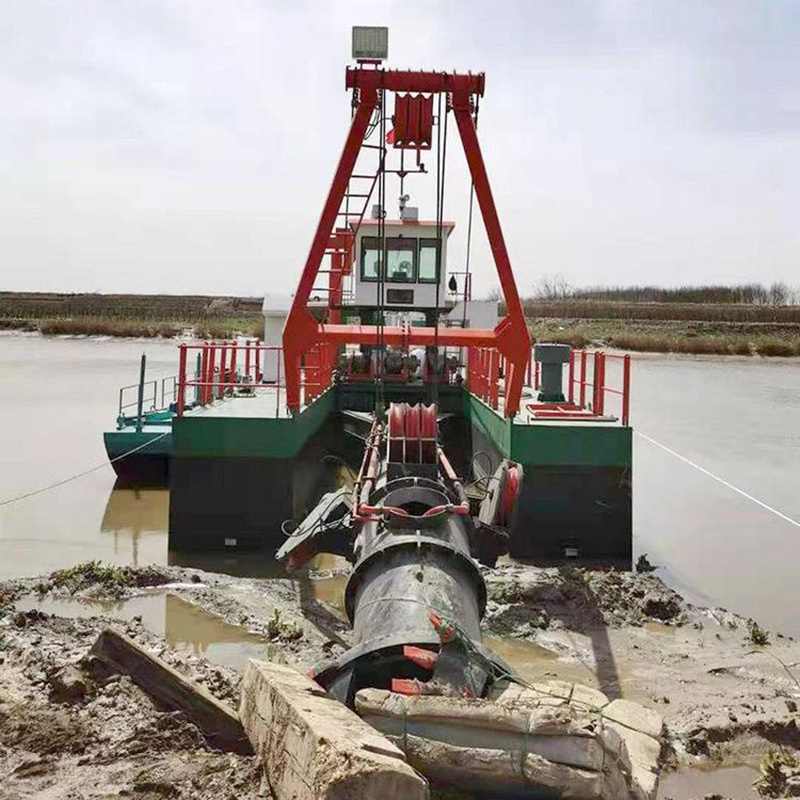 12 Inch Cutter Suction Sand Dredger with Diesel Engine