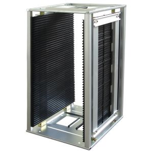 Table Top PCB Rack ESD PCB Rack Conductive SMT PC Board Storage Holder