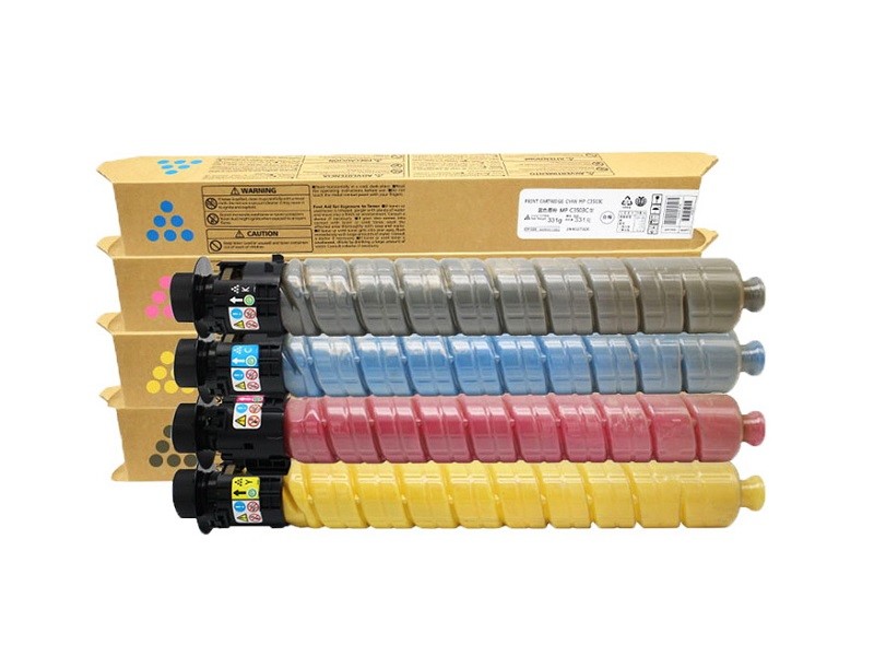 Color Ricoh Aficio MP C4502 Copier Toner Cartridges With 22500 Pages Yeild