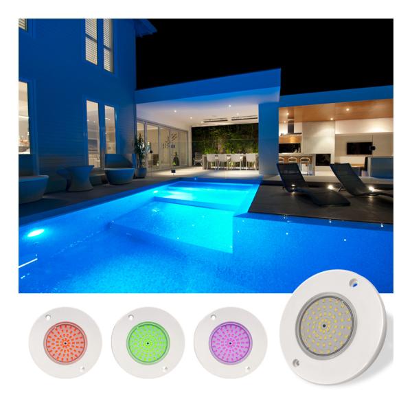Quality Underwater Led Swimming Pool Lights Ip68 Waterproof Rgb Wifi Remote Control ABS PC Material ​Ultra Thin Type for sale