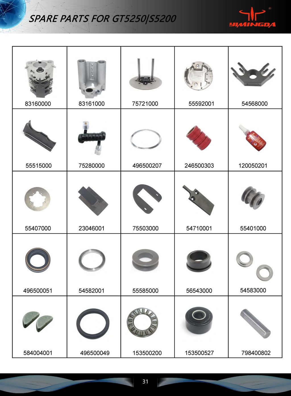 Part No 99489000 Rail, Hiwin MGW 12R156C GT5250 Cutter Spare Parts