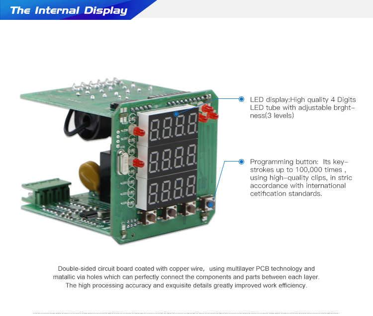 CN-3UIF73 80*80 mm Three Phase current voltage frequency AVHZ Meter
